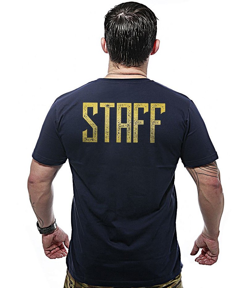 Camiseta Masculina Staff Gold Line Team Six Brasil