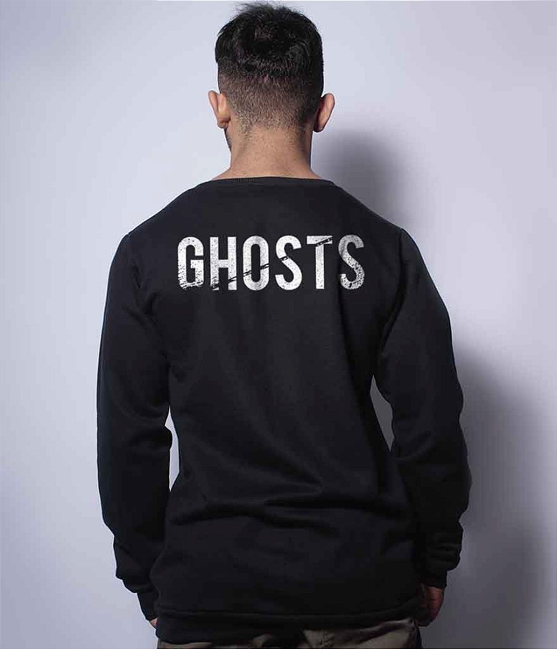 Casaco Básico de Moletom Ghosts Team Six Brasil
