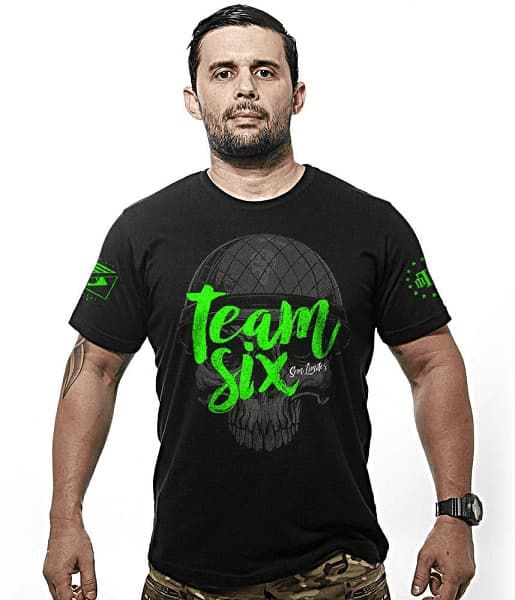 Kit 6 Camisetas Masculinas Lendário Team Six