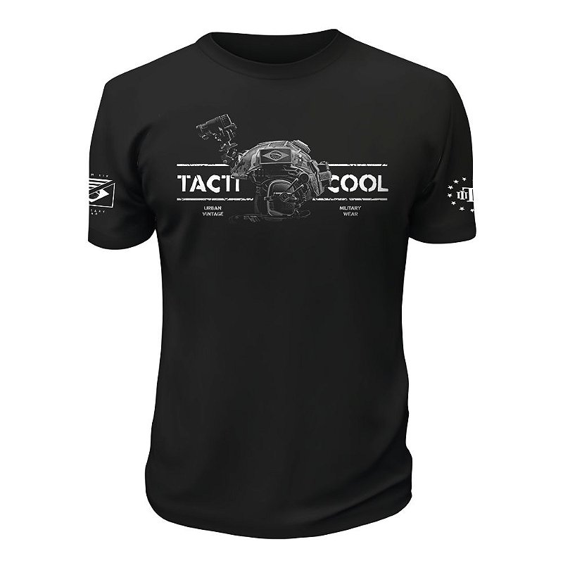 Camiseta Masculina Squad T6 Instrutor Fritz Tactical Cool Team Six Brasil