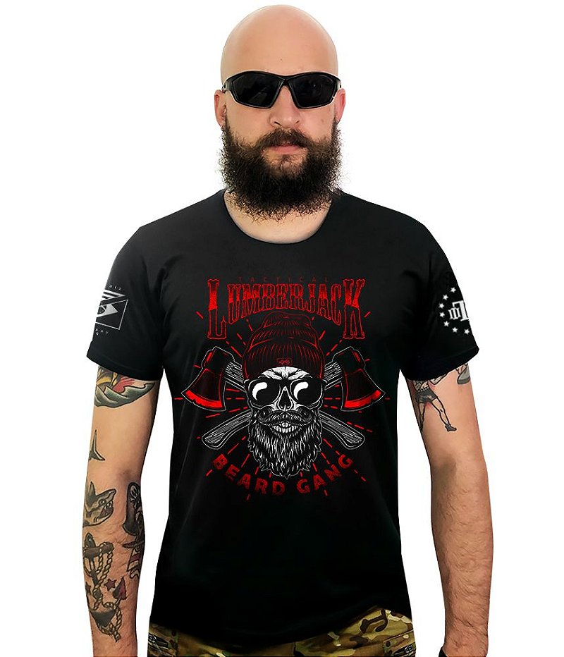 Camiseta Masculina Squad T6 Instrutor Fritz Lumberjack Team Six Brasil