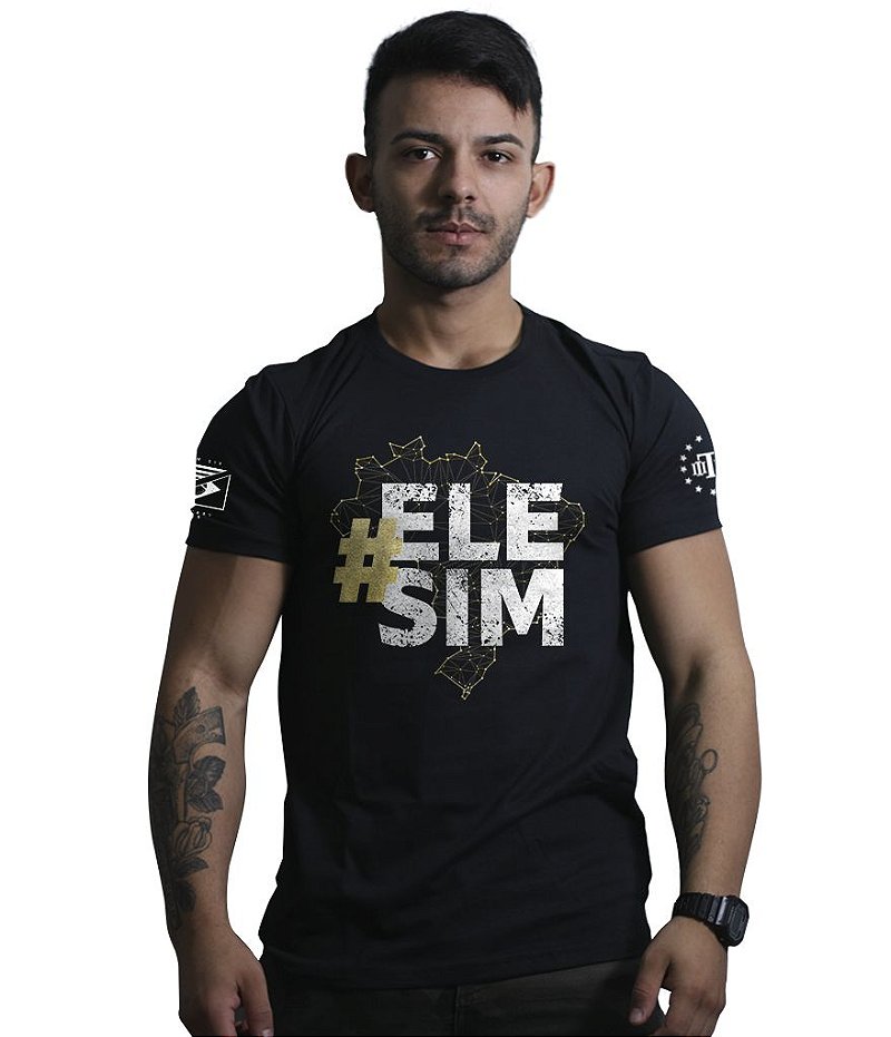 Kit Opressor 03 Camisetas Militares Bolsonaro - Team Six