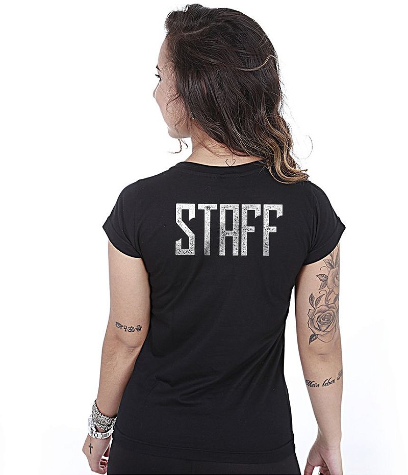 Kit Segurança 3 Camisetas Baby Look Feminina Team Six Brasil