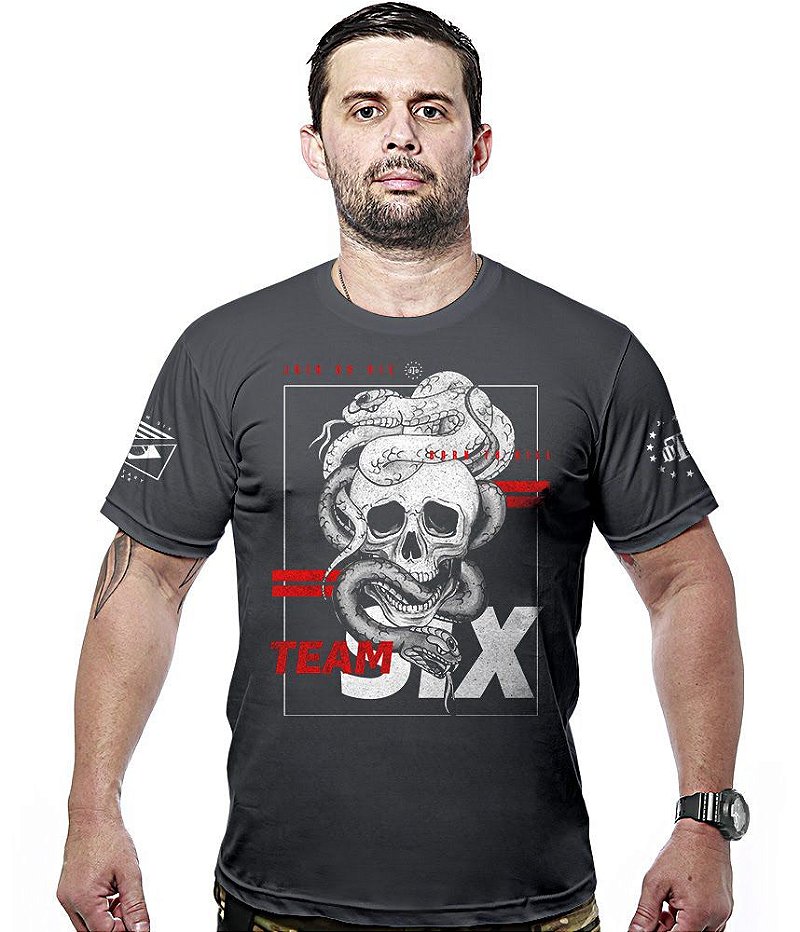 Camiseta Masculina Concept Line Born to kill Team Six Brasil