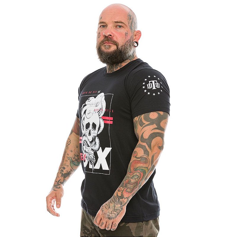 Camiseta Masculina Concept Line Born to kill Team Six Brasil