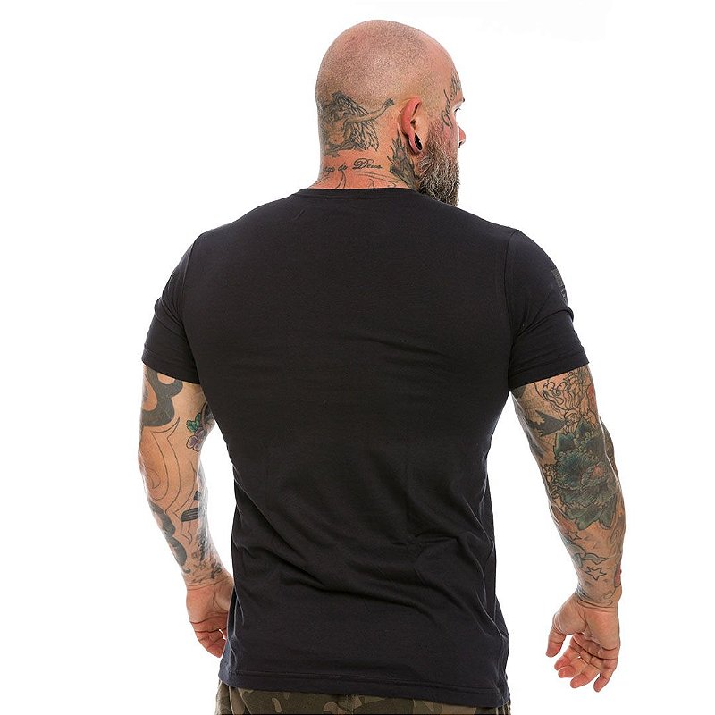 Camiseta Masculina Concept Line Mamba Tactical Team Six Brasil