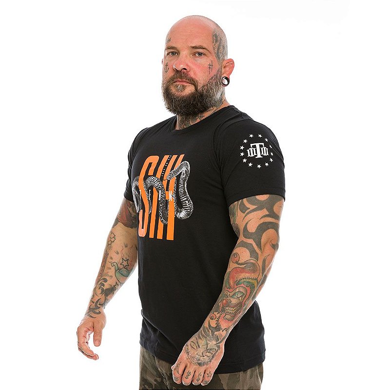Camiseta Masculina Concept Line Mamba Tactical Team Six Brasil