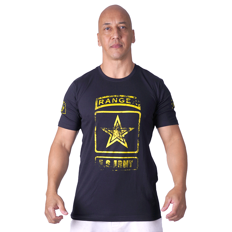 Camiseta Masculina Ranger US Army Secret Box Team Six Brasil