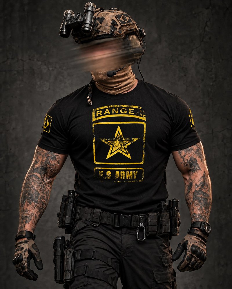 Camiseta Masculina Ranger US Army Secret Box Team Six Brasil