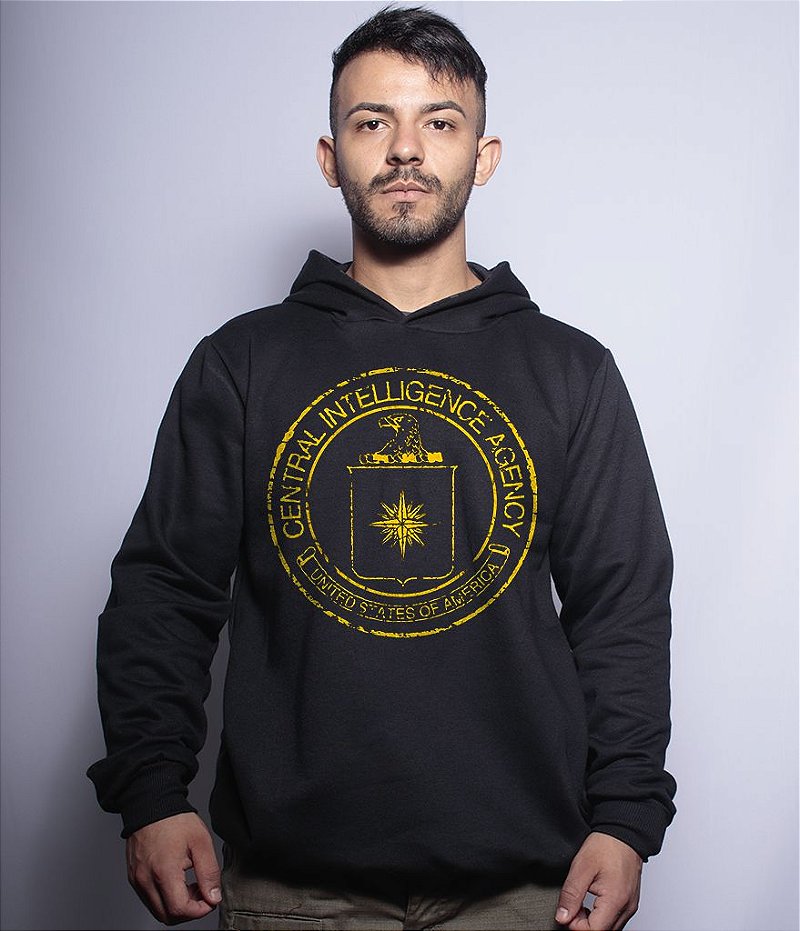 Casaco Militar Com Capuz CIA Team Six Brasil