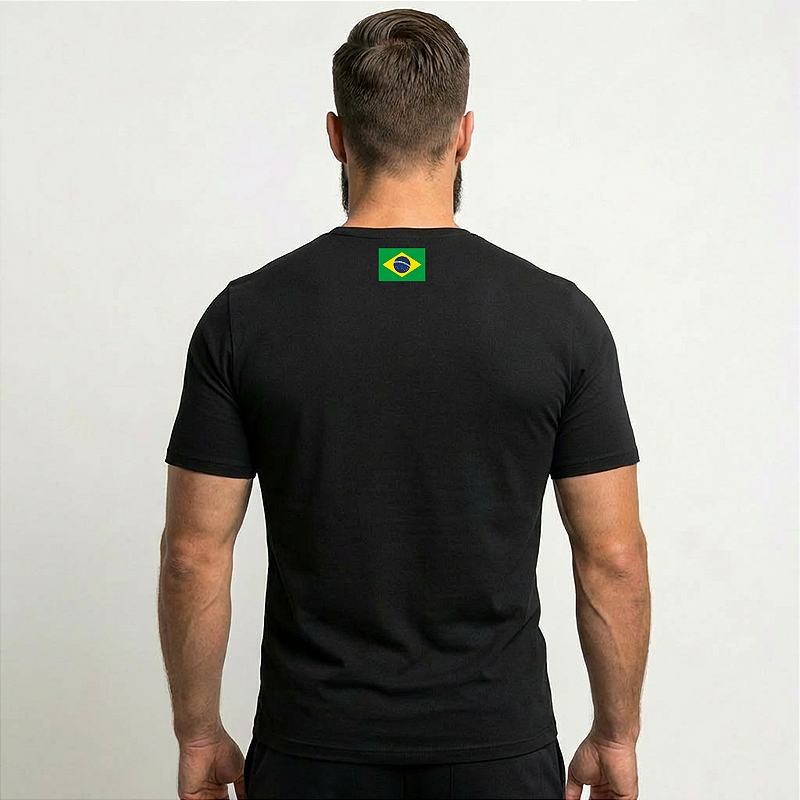 Camiseta Masculina Brasil Acima de Tudo Team Six