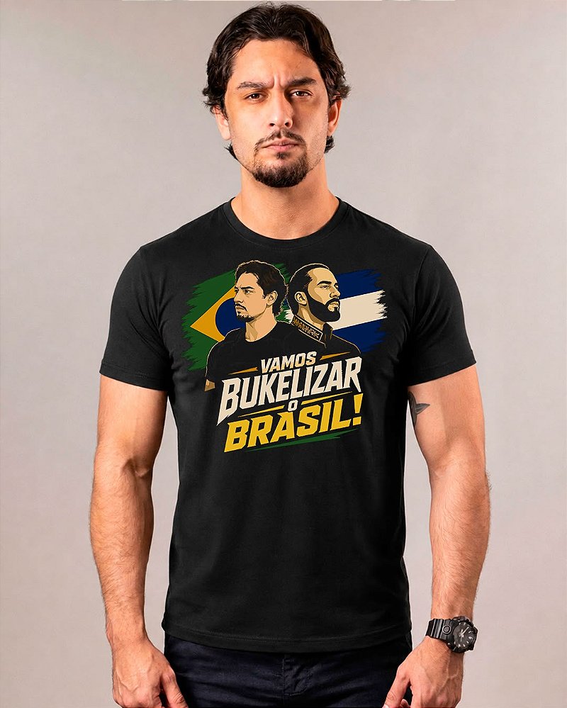 Camiseta Vamos Bukelizar o Brasil - VR