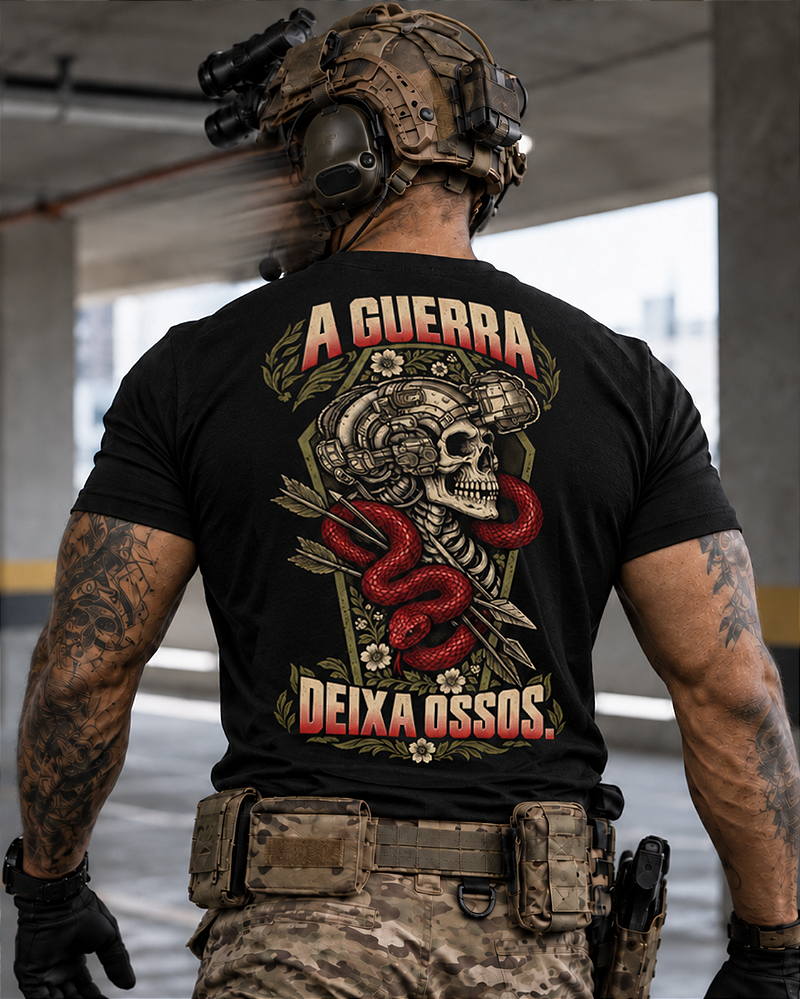 Camiseta Contractor A Guerra Deixa Ossos Team Six