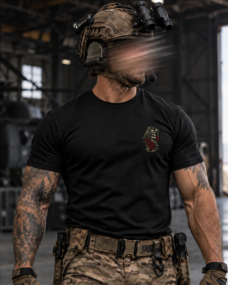 Camiseta Contractor A Guerra Deixa Ossos Team Six