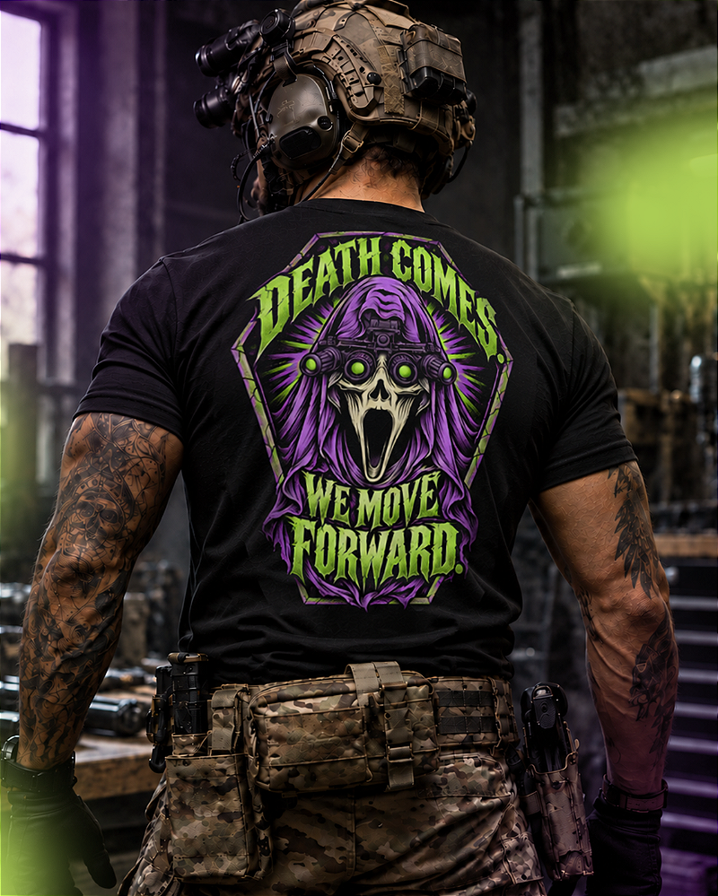 Camiseta Contractor Death Comes – We Move Forward Team Six