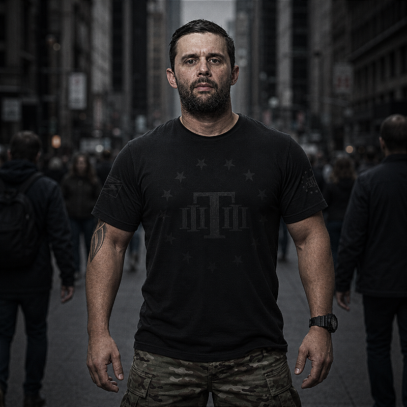 Camiseta Masculina Dark Concept Line Tactical Hurricane Team Six