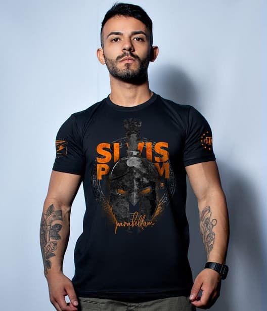 Camiseta Masculina Squad T6 GUFZ6 Si Vis Pacem Para Bellum Team Six Brasil