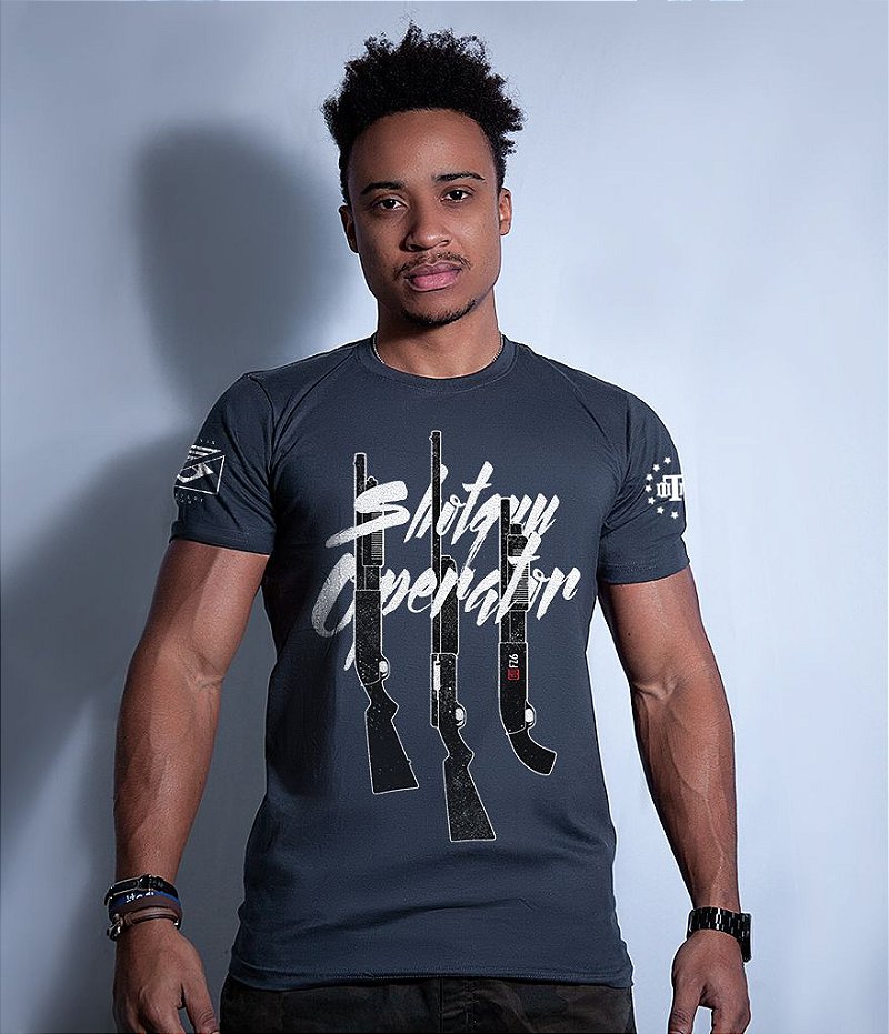 Camiseta Masculina Squad T6 GUFZ6 Shotgun Operator Team Six Brasil