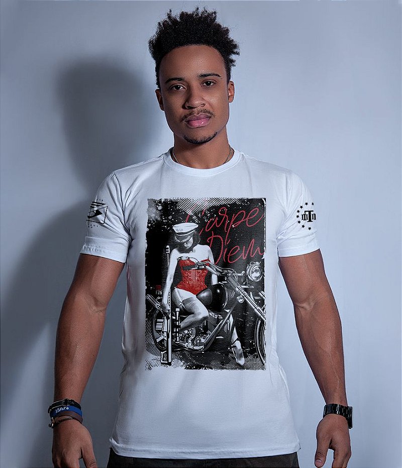 Camiseta Masculina Squad T6 GUFZ6 Carpe Diem Team Six Brasil