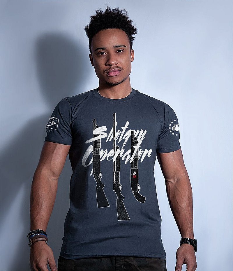 Kit 3 Camisetas Masculinas Militares GUFZ6 Operator Team Six Brasil