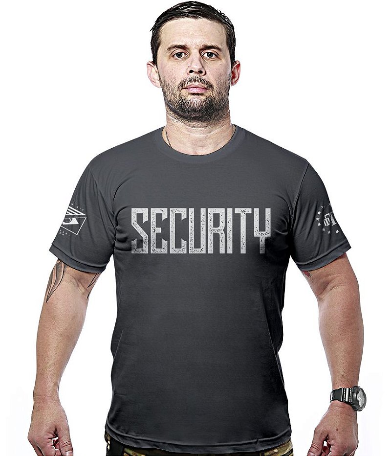 Camiseta Masculina Security Hurricane Line Team Six Brasil