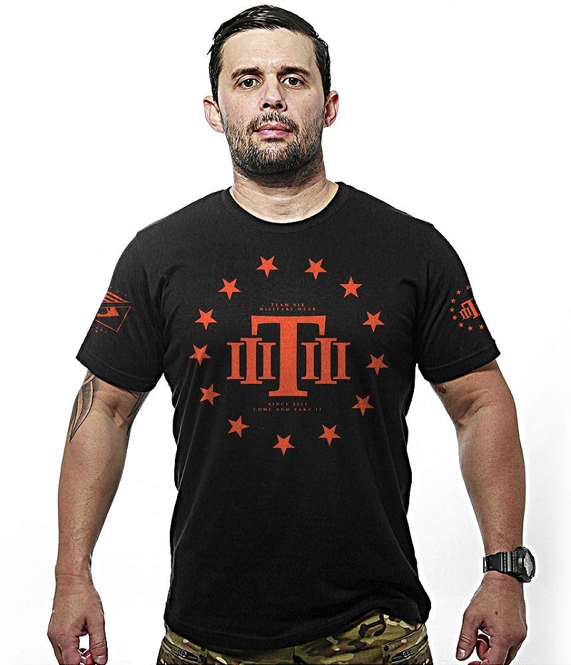 Camiseta Masculina Concept Line Wear Team Six Brasil