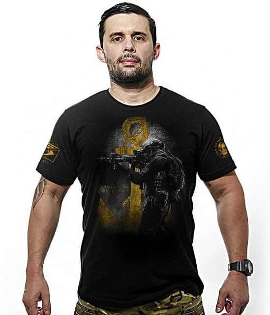 Kit 3 Camisetas Masculinas Marinha Tactical Team Six Brasil