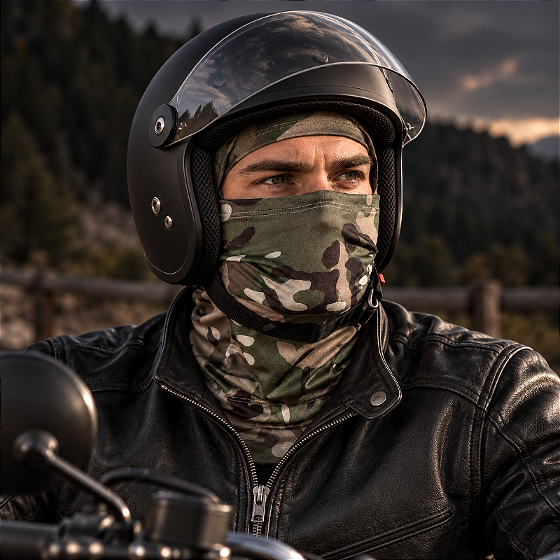Balaclava Tática Parabellum Multicam Operações especiais Team Six Brasil