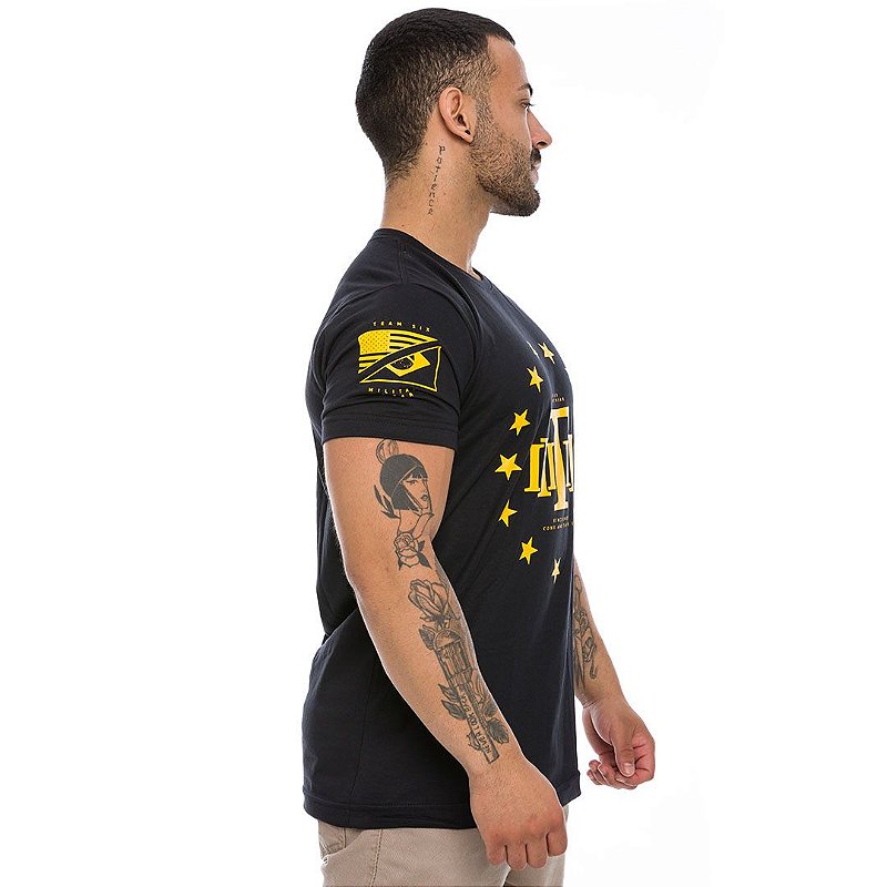 Camiseta Masculina Concept Line Tactical Liberty Team Six Brasil