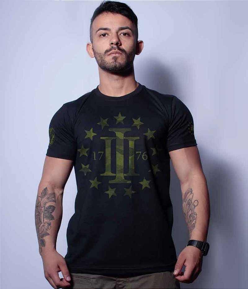 Camiseta Masculina Squad T6 Magnata Three Percent 1976 Team Six Brasil