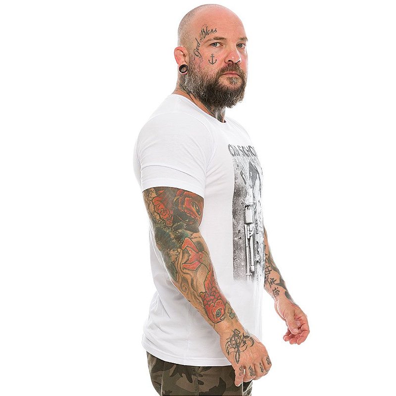 Camiseta Masculina Casual Vidi Vici EDC Old School Every Day Care Team Six Brasil