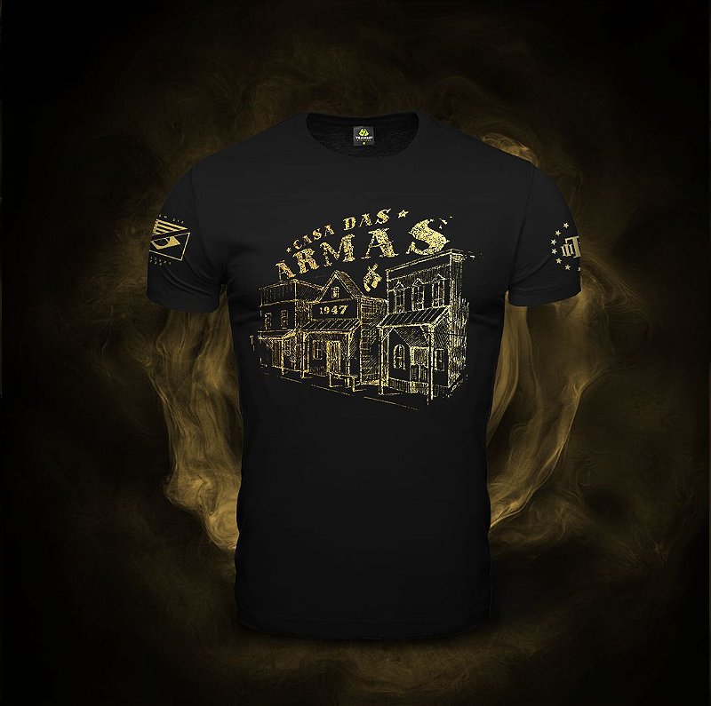 Camiseta Masculina Velho Oeste Casa Das Armas Team Six Brasil