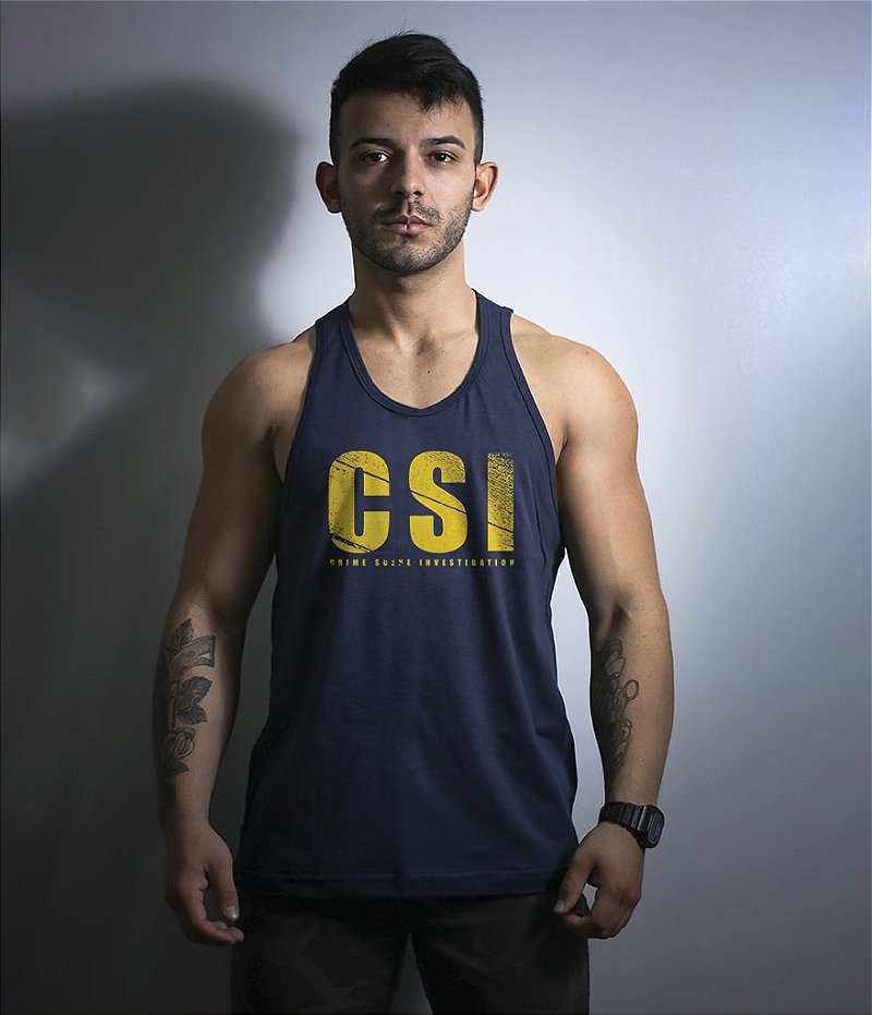 Camiseta Regata CSI Masculina Team Six Brasil