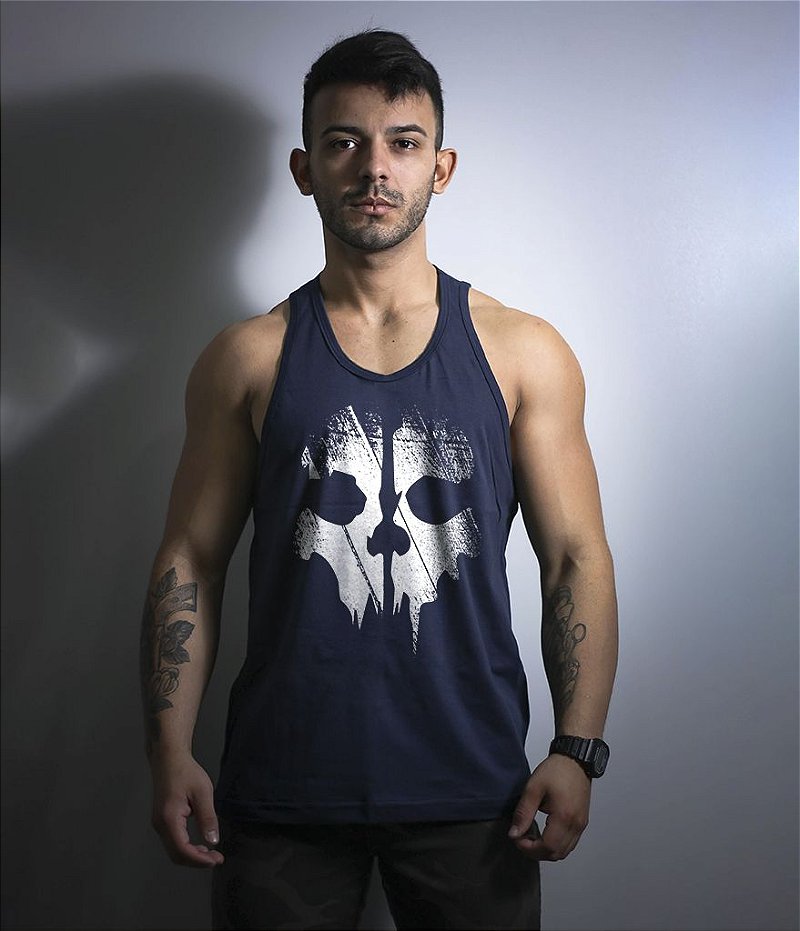 Camiseta Regata Ghosts Masculina Team Six Brasil