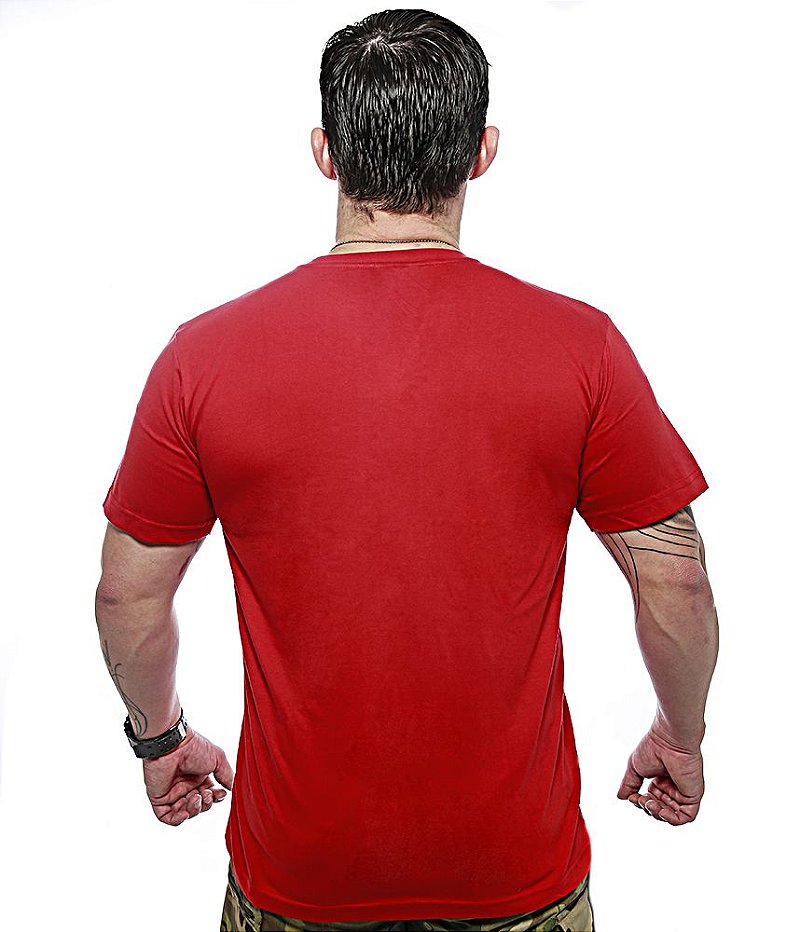 Camiseta Masculina EUA Punisher Gold Line Team Six Brasil
