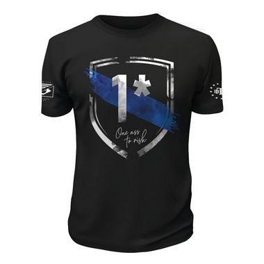Camiseta Masculina Tactical Fritz One Ass To Risk Team Six Brasil
