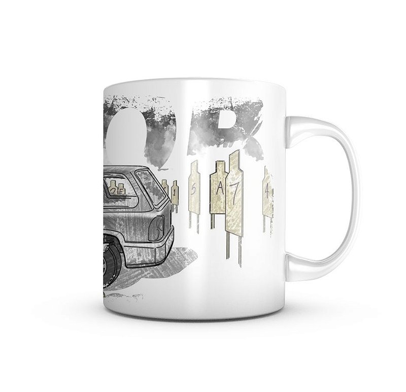 Caneca de Porcelana Tactical Fritz VCQB 325ML Team Six Brasil