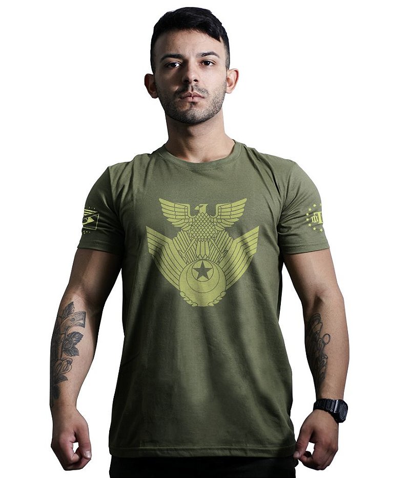 Camiseta Masculina JASDF Japan Air Self-Defence Force Team Six Brasil