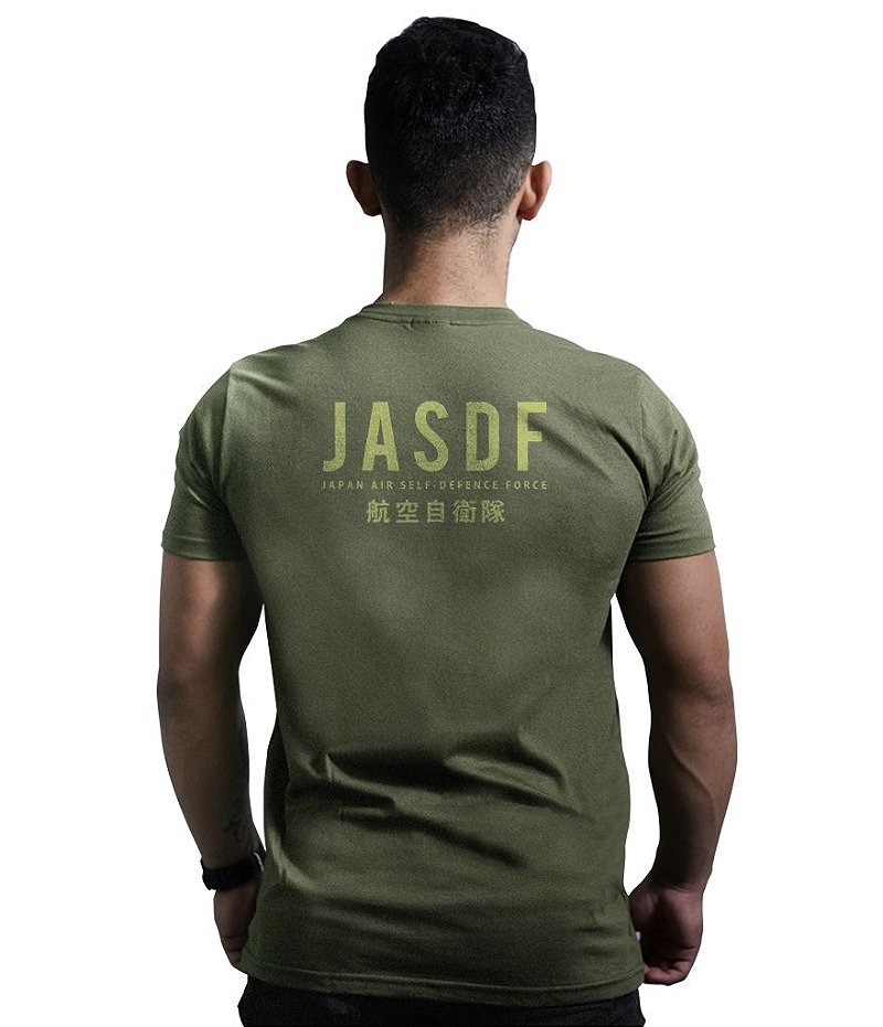 Camiseta Masculina JASDF Japan Air Self-Defence Force Team Six Brasil