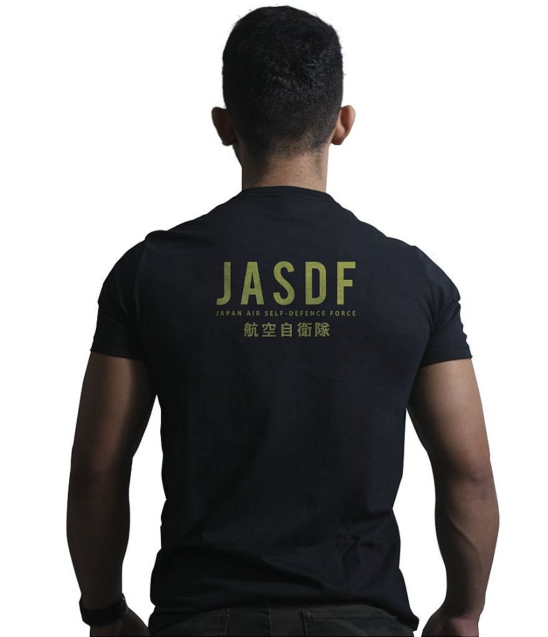Camiseta Masculina JASDF Japan Air Self-Defence Force Team Six Brasil