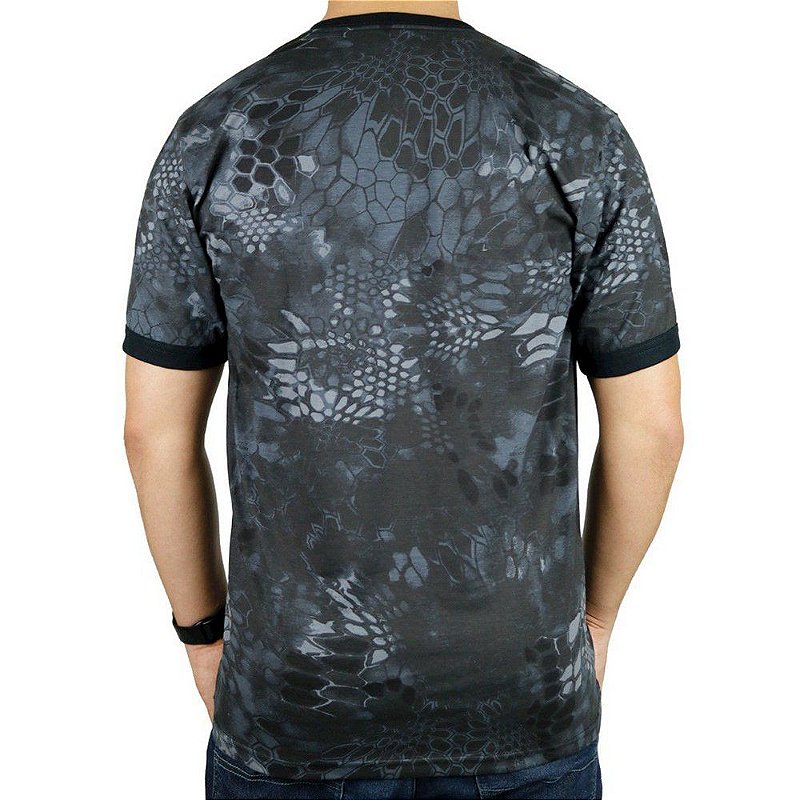 Camiseta Masculina Soldier Camuflada Typhon Bélica