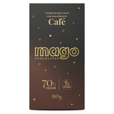 Chocolate Premium com Café - 70% - 90g