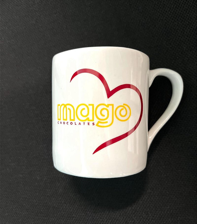 Canecas do coração - 300ml branca