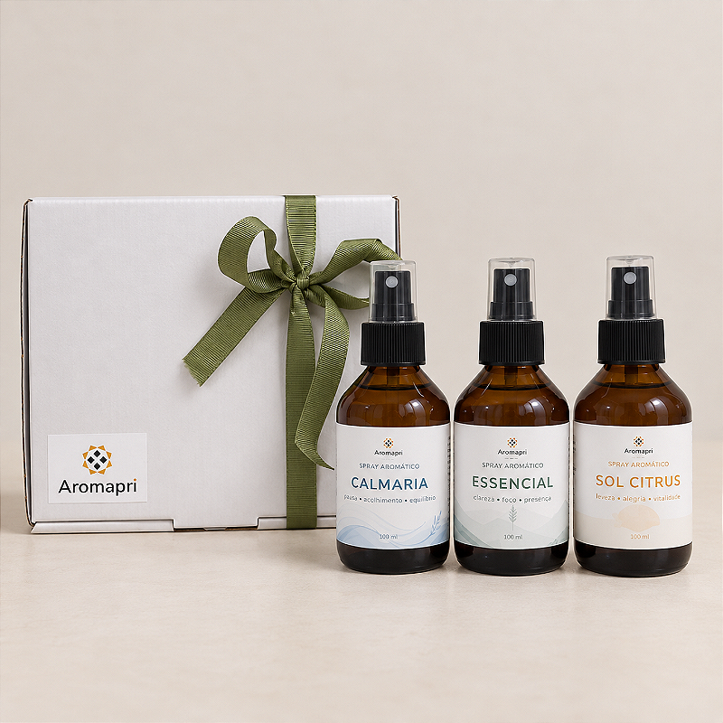 Trio de Sprays Aromáticos