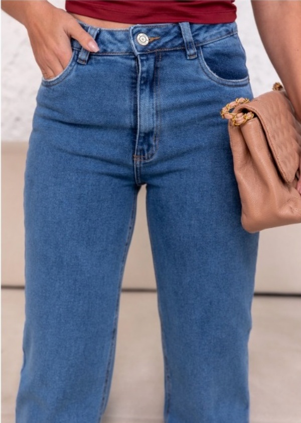 Calça Jeans Mom Feminina Revanche