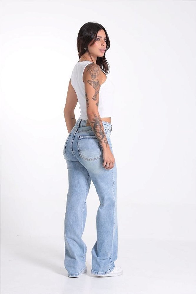 Calça Jeans Reta Feminina Revanche
