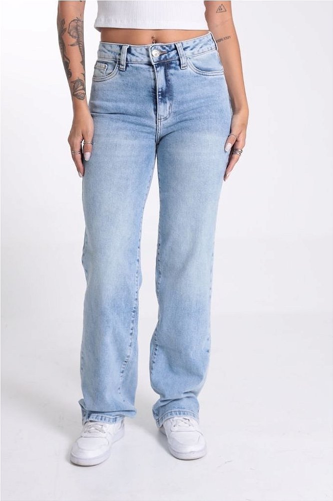 Calça Jeans Reta Feminina Revanche