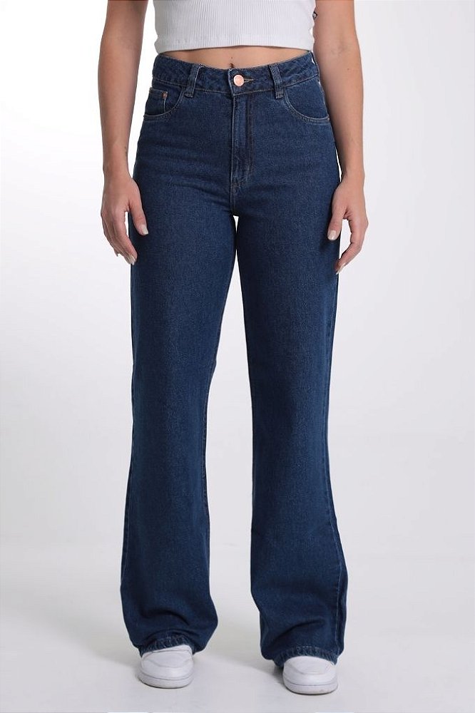 Calça Jeans Wide Leg Feminina Revanche