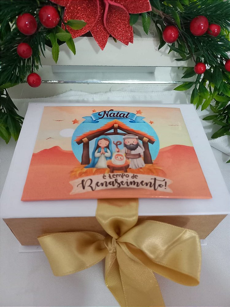 Caixas cartonadas de natal