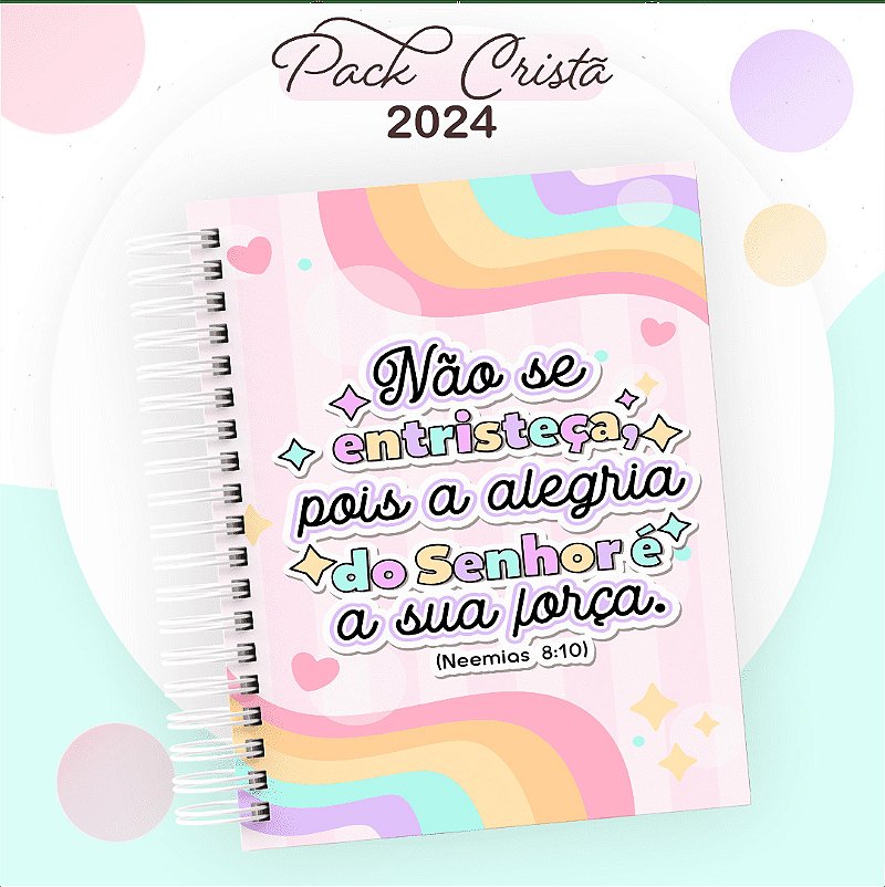 Agenda 2026 - Capa Versiculos e Louvores